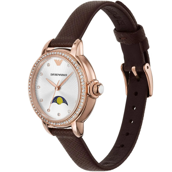 Emporio Armani AR11568 Mia Silver Dial 32 mm Ladies Watch