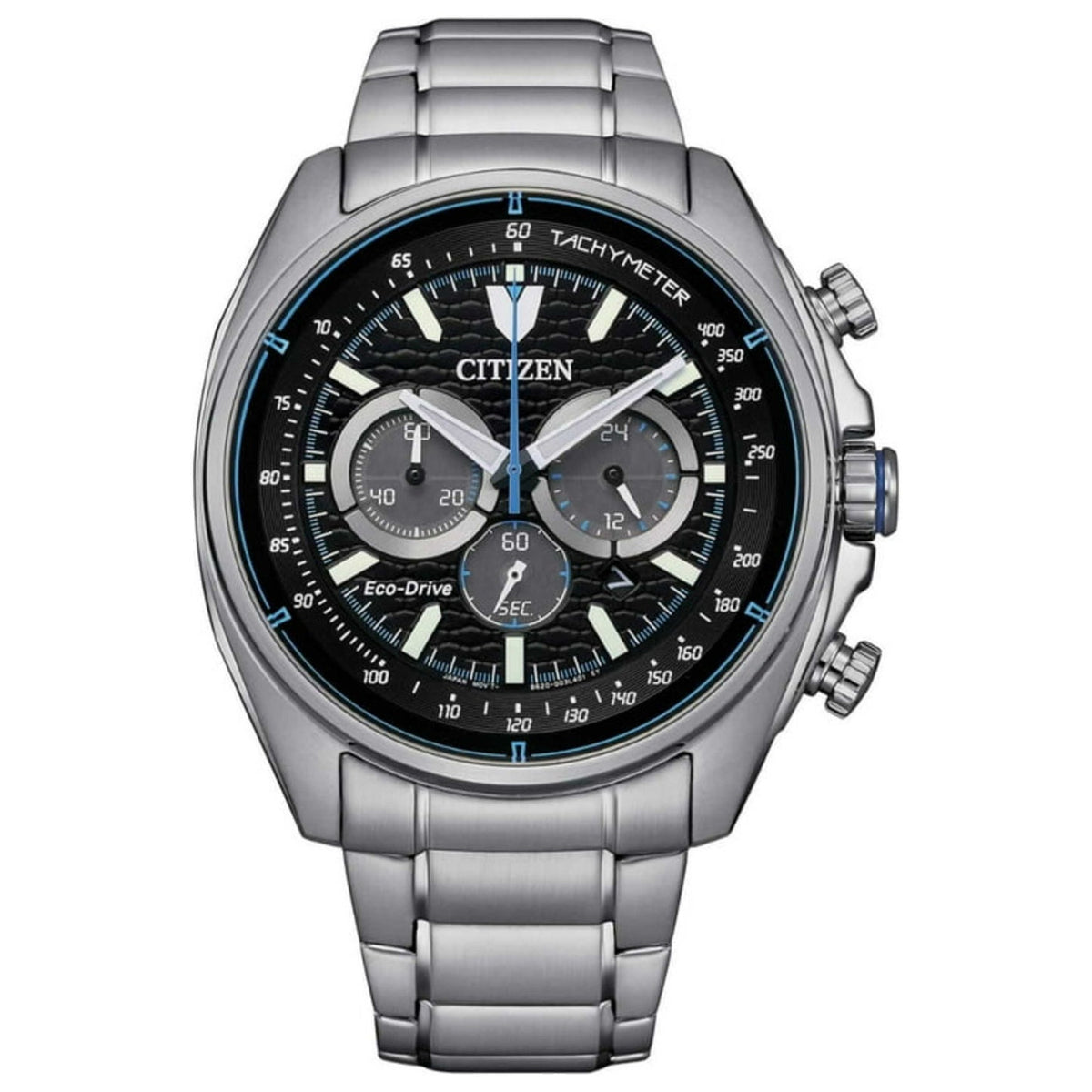 Citizen Classic 44.8mm Solar-Powered Eco-Drive Men’s Watch – CA4560-81E