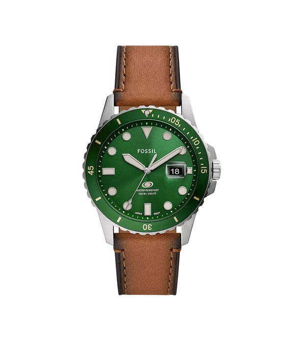 Fossil Blue Dive FS5946 Quartz 42 mm Green Dial Men’s Watch