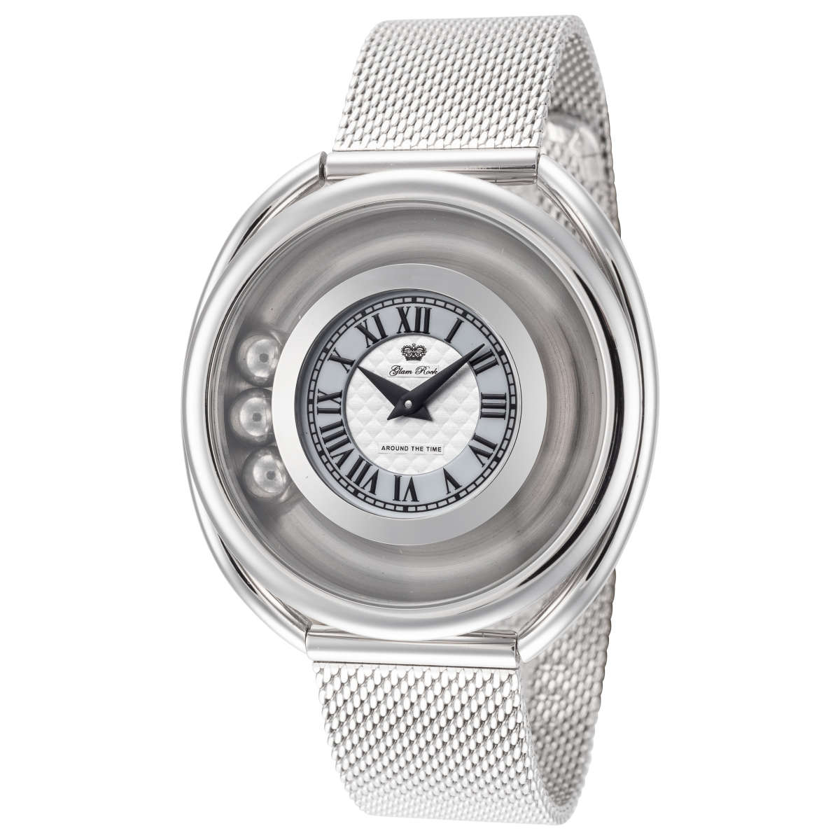 Glam Rock 40mm Around The Time Women's Watch