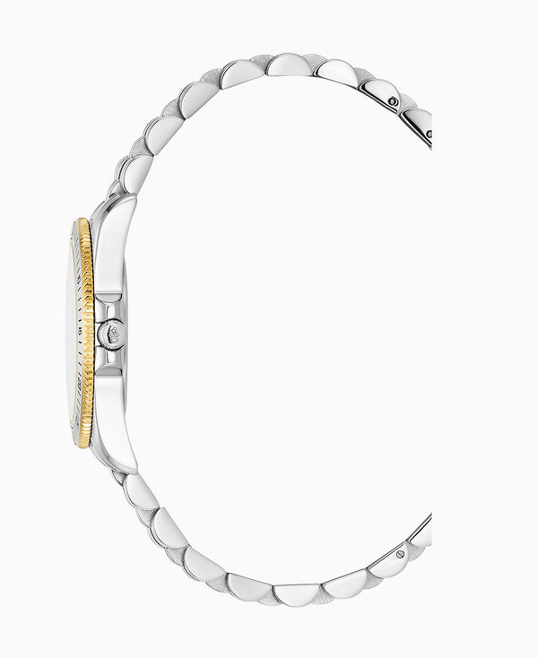 Jacques Du Manoir Inspiration Active 33 mm White Dial Ladies Watch