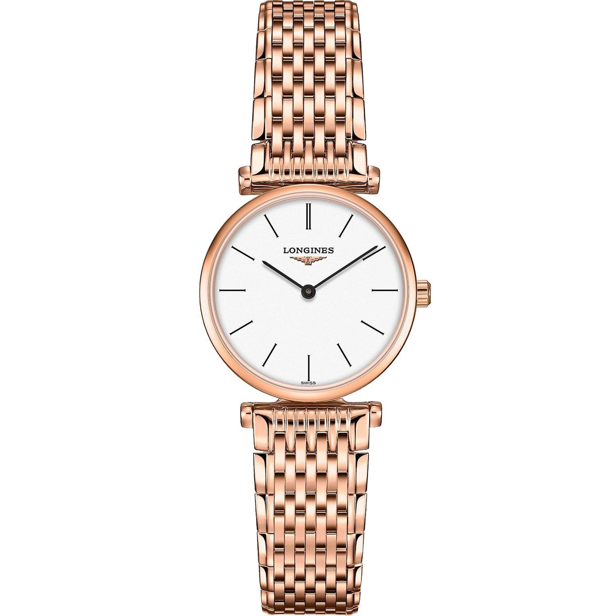 Longines La Grande Classique Bracelet 24mm Watch For Ladies- L4.209.1.92.8
