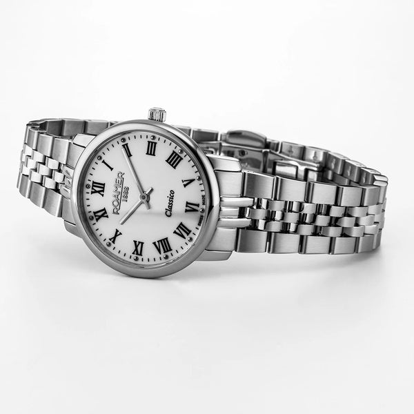 Roamer Classico Ladies 30 mm Quartz Women’s Watch – Silver Stainless Steel