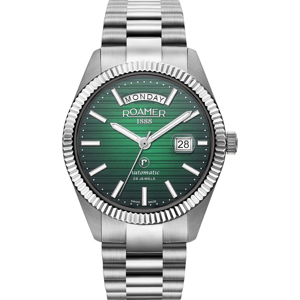 Roamer Primeline Daydate II Men's 42 mm Automatic Watch