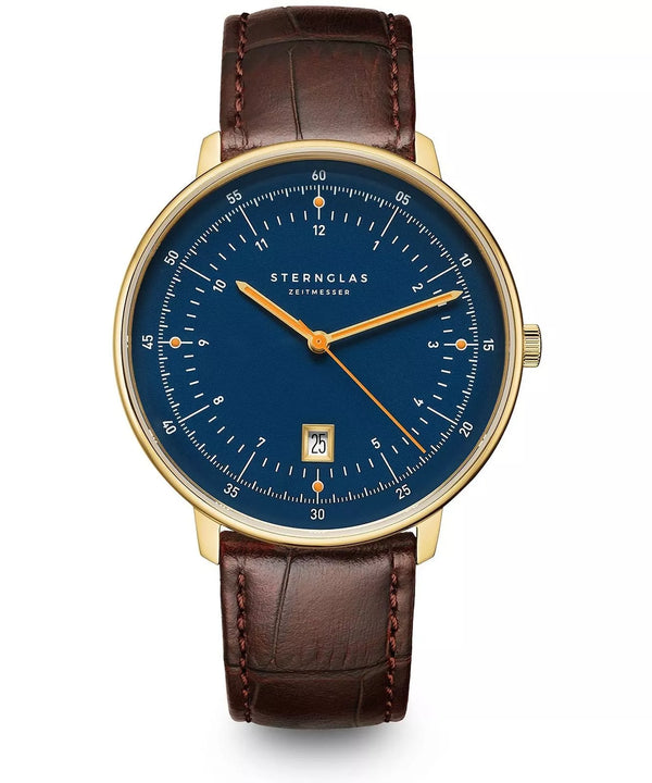 Sternglas Hamburg Men's 42 mm Quartz Watch