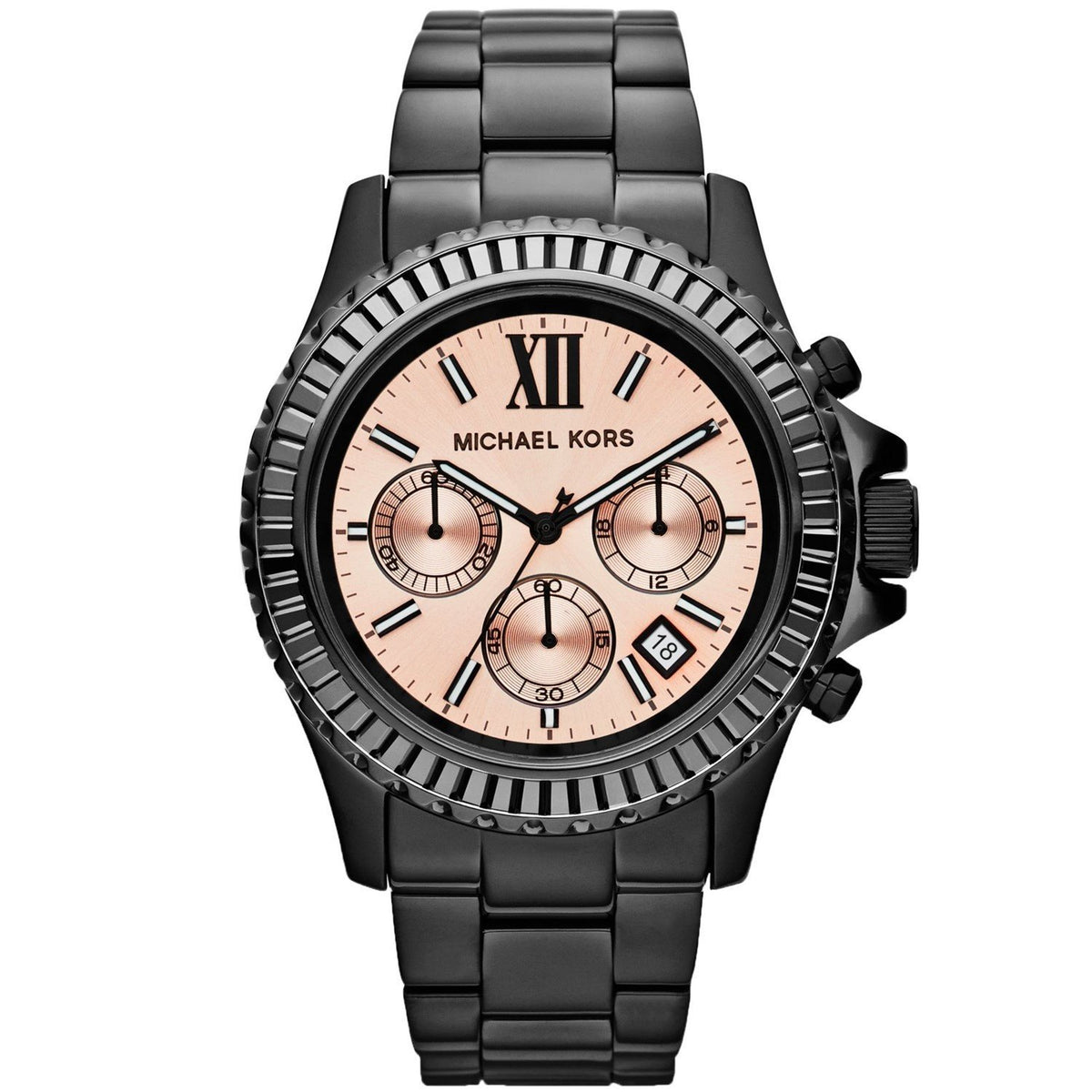 Michael Kors Everest MK5872 Ladies Watch – 42mm Stainless Steel, Elegant Dial, Quartz Movement, Mineral Crystal, Water Resistant
