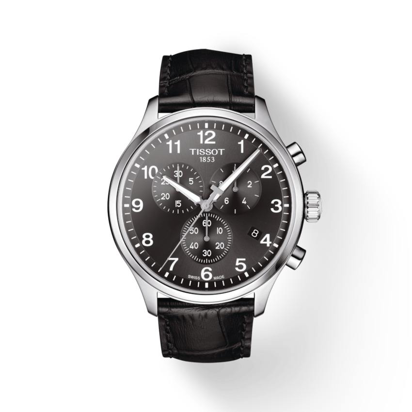 Tissot Chrono XL Classic Chronograph Black Dial Men's Watch T116.617.16.057.00