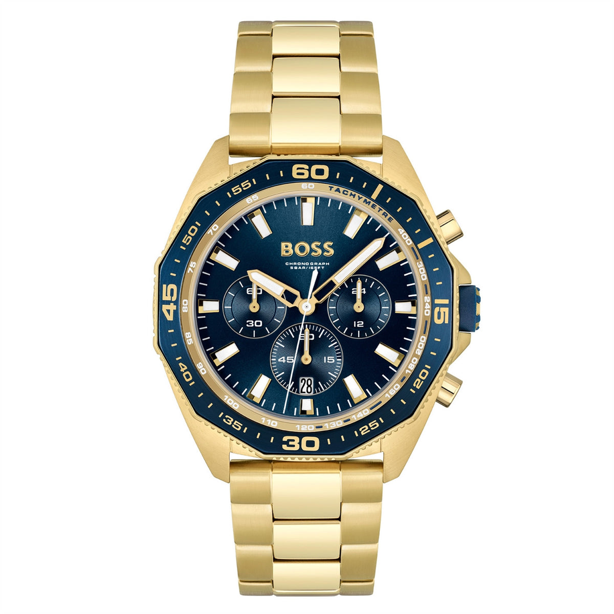 Hugo Boss Energy Chronograph 44 mm Men's Battery Watch