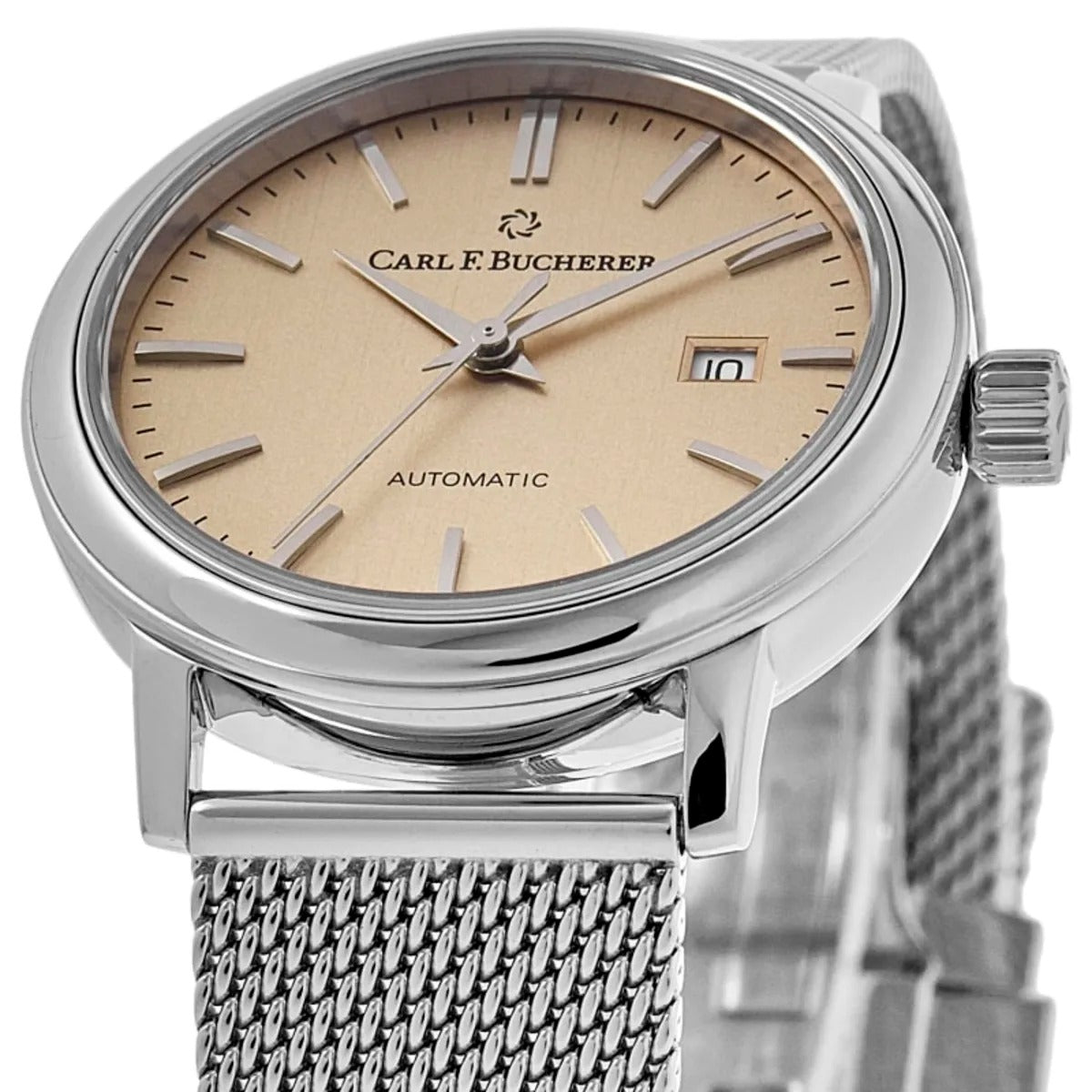 Carl F. Bucherer Adamavi Women's 31mm Automatic Watch 00.10320.08.93.21 – Swiss Made, Date Feature, 30m Water Resistance