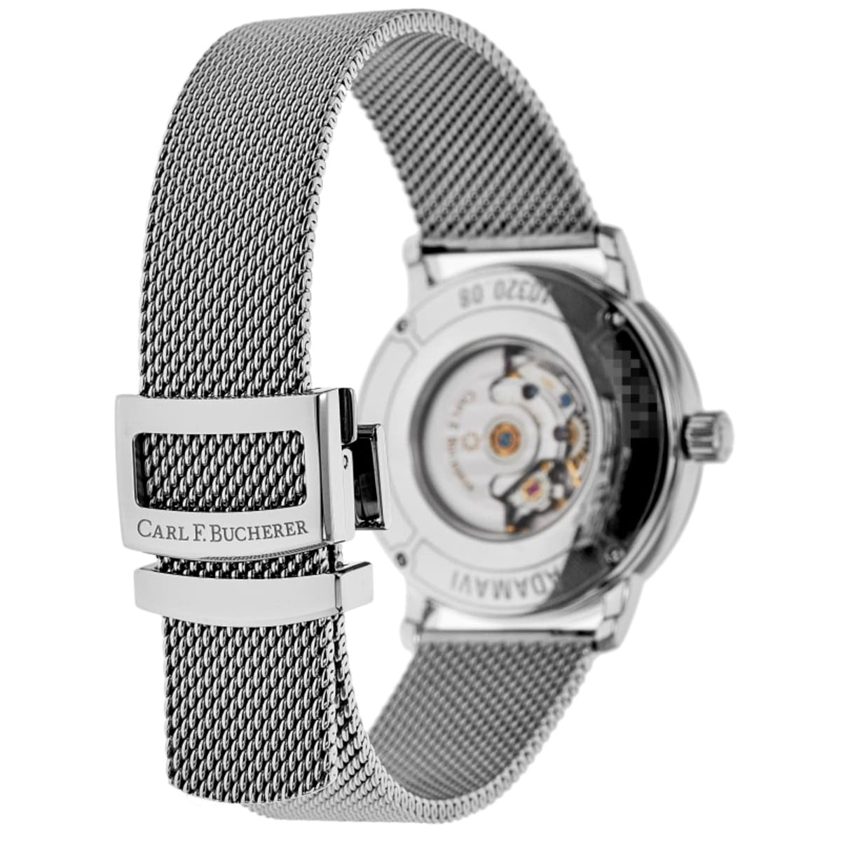 Carl F. Bucherer Adamavi Women's 31mm Automatic Watch 00.10320.08.93.21 – Swiss Made, Date Feature, 30m Water Resistance