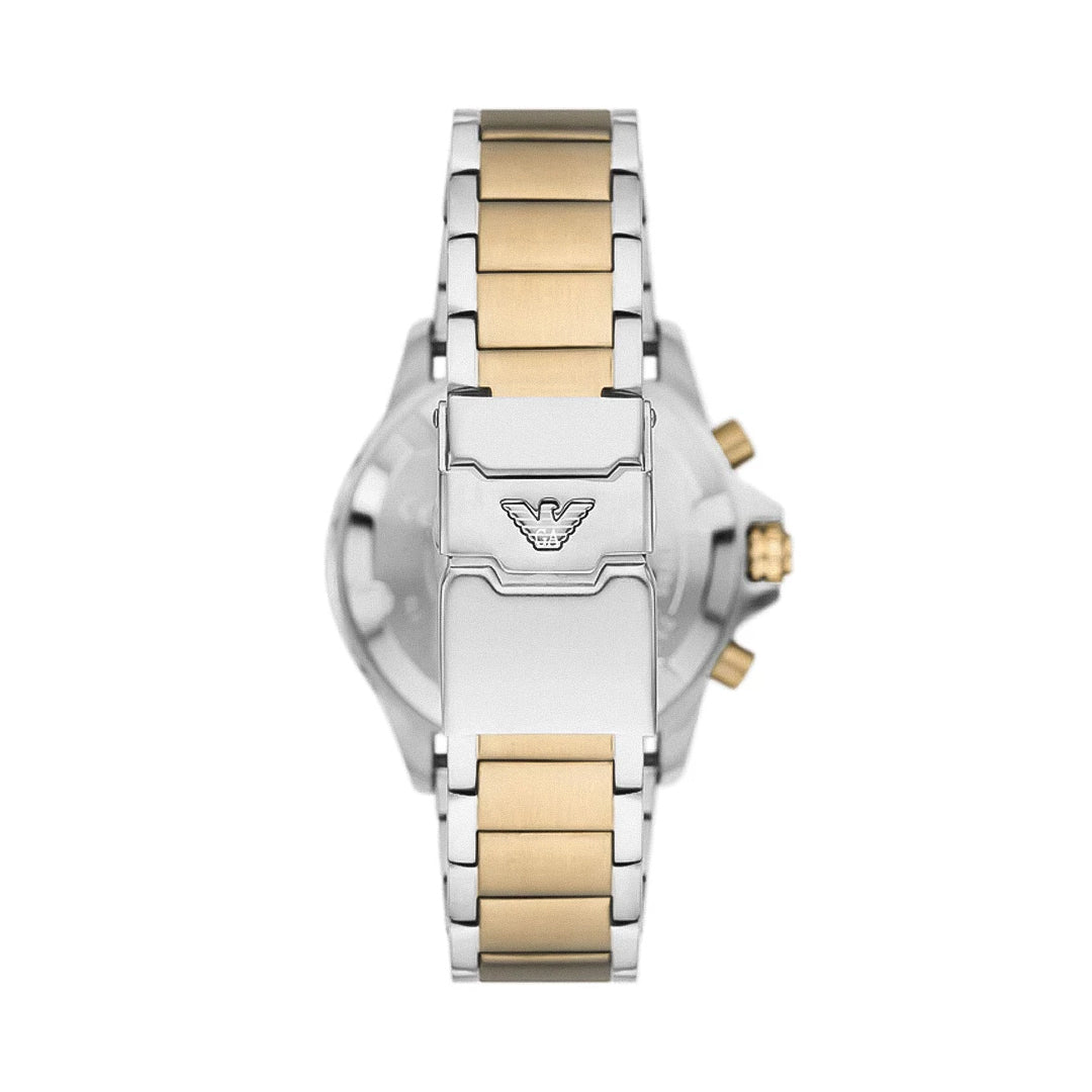 Emporio Armani AR11606 World Explorer Cream Mens Watch