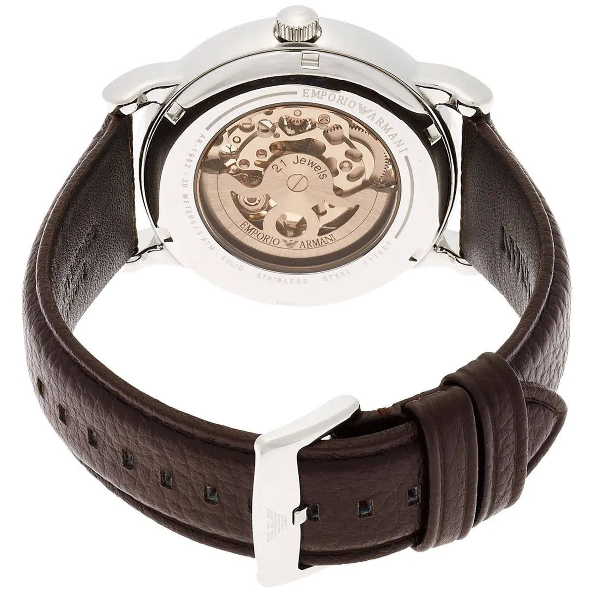 Emporio Armani Luigi AR1982 43mm Automatic Mens Watch | FargoTime