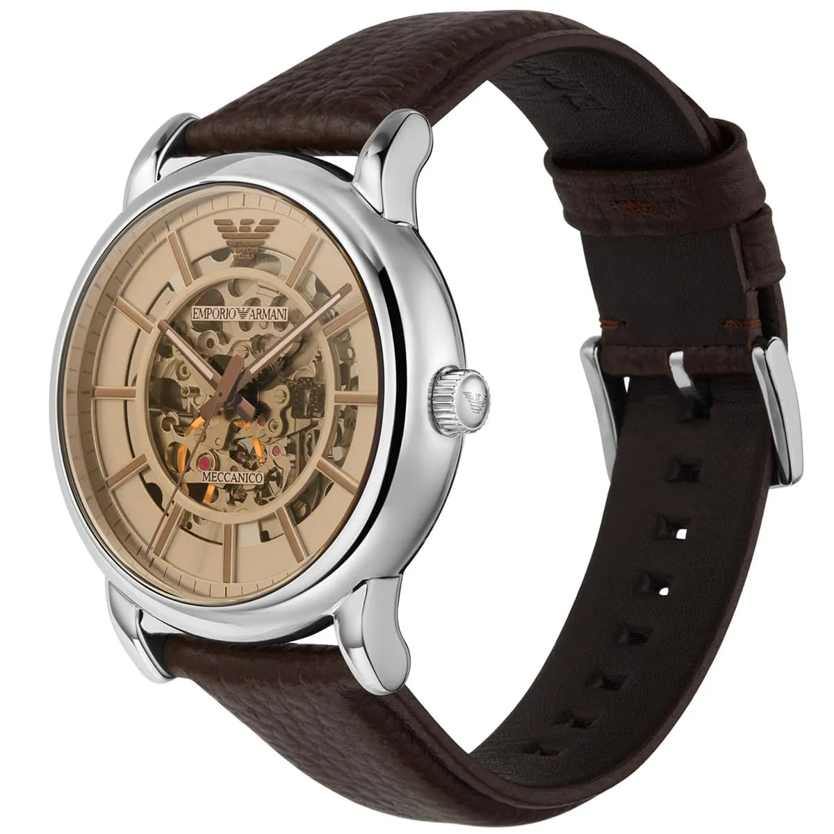 Emporio Armani Luigi AR1982 43mm Automatic Mens Watch | FargoTime