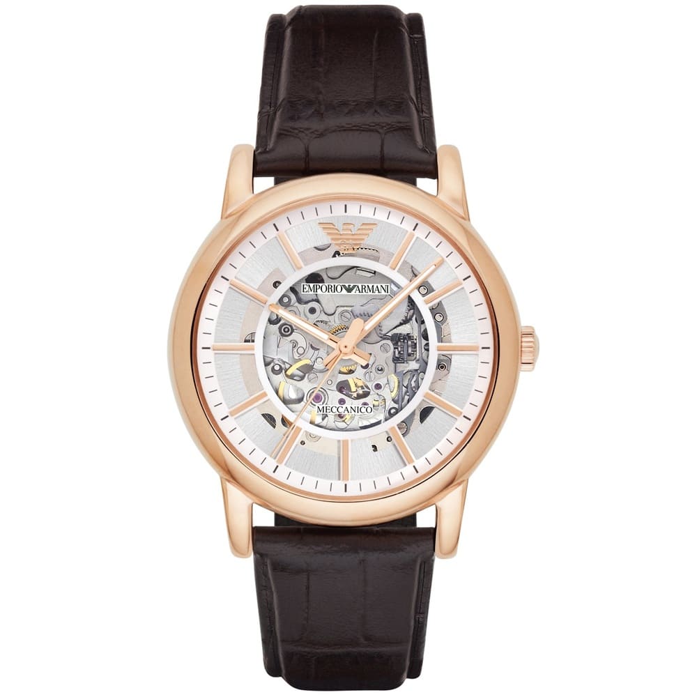 Emporio Armani AR1983 Luigi White Dial Automatic 43mm Mens Watch