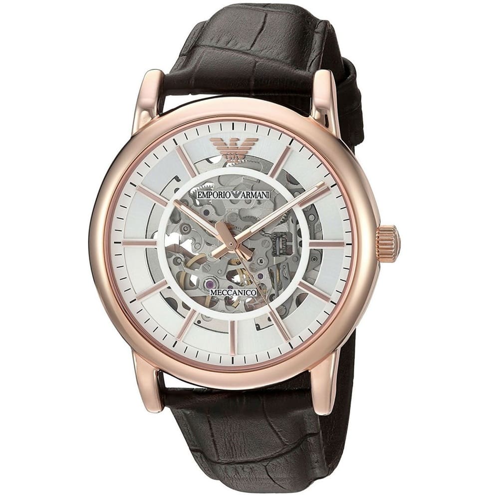 Emporio Armani AR1983 Luigi White Dial Automatic 43mm Mens Watch