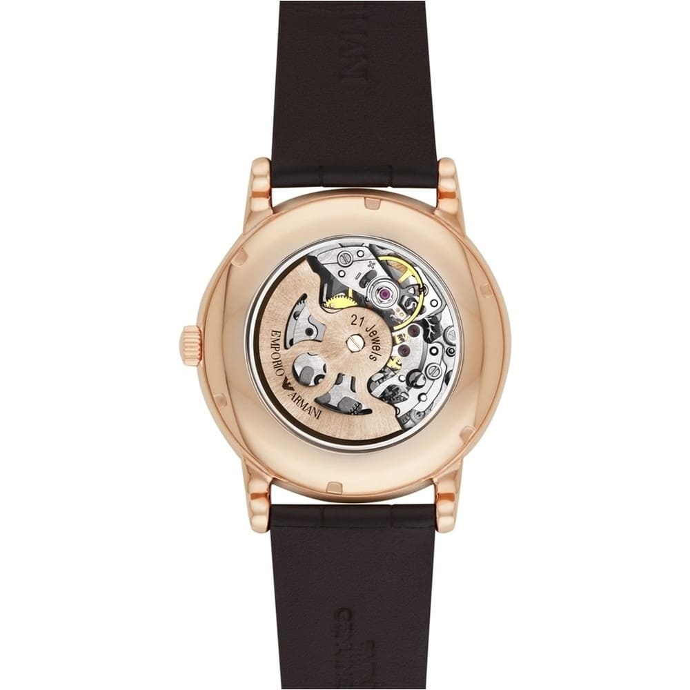 Emporio Armani AR1983 Luigi White Dial Automatic 43mm Mens Watch