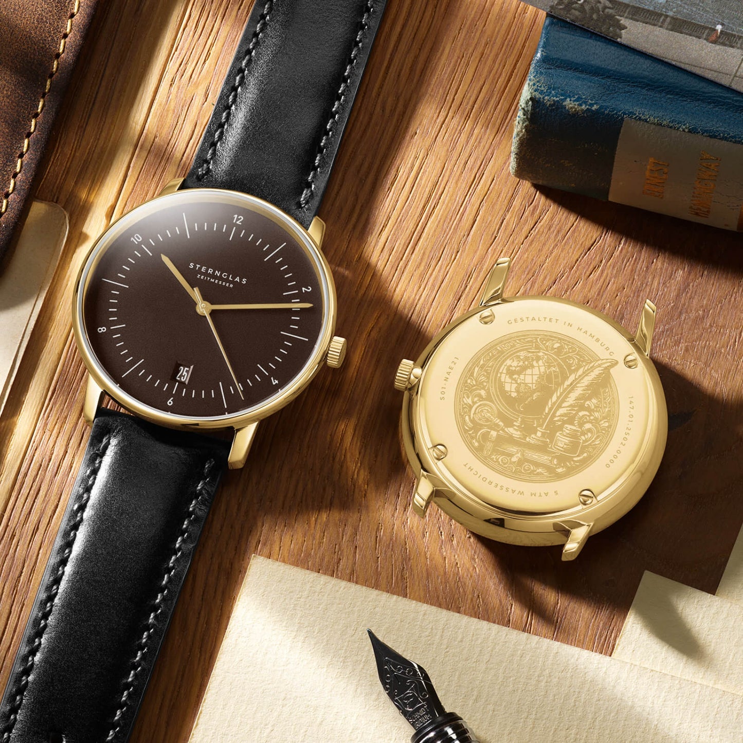 Sternglas Naos Edition Heritage 38mm Miyota GR12 Quartz Men’s Watch