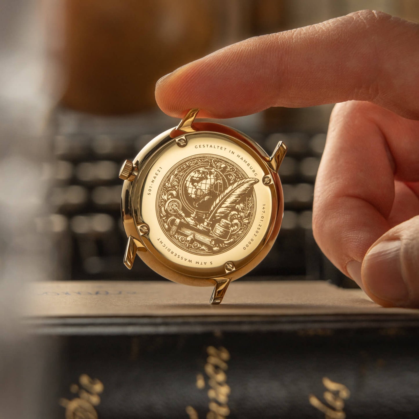 Sternglas Naos Edition Heritage 38mm Miyota GR12 Quartz Men’s Watch