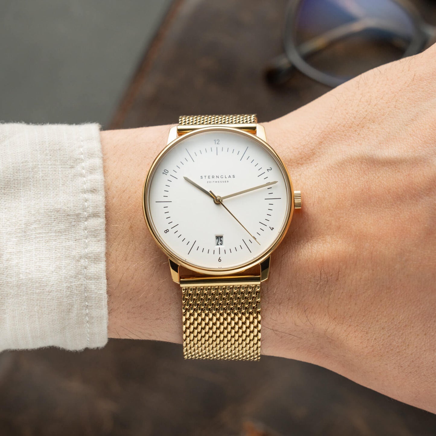 Sternglas Naos Edition Heritage 38mm Miyota GR12 Quartz Men’s Watch