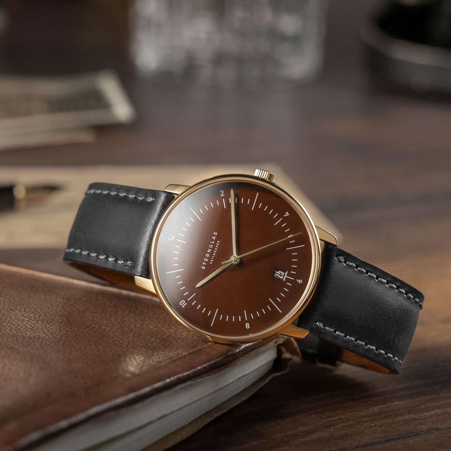 Sternglas Naos Edition Heritage 38mm Miyota GR12 Quartz Men’s Watch