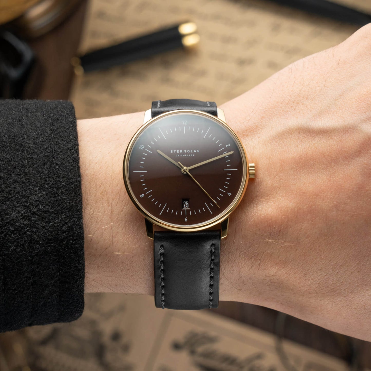 Sternglas Naos Edition Heritage 38mm Miyota GR12 Quartz Men’s Watch