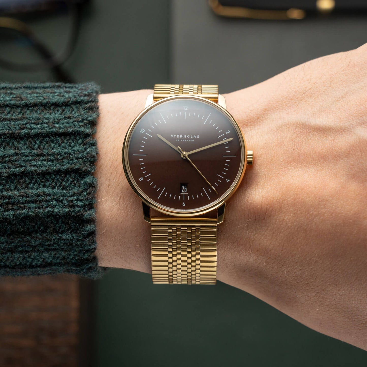 Sternglas Naos Edition Heritage 38mm Miyota GR12 Quartz Men’s Watch