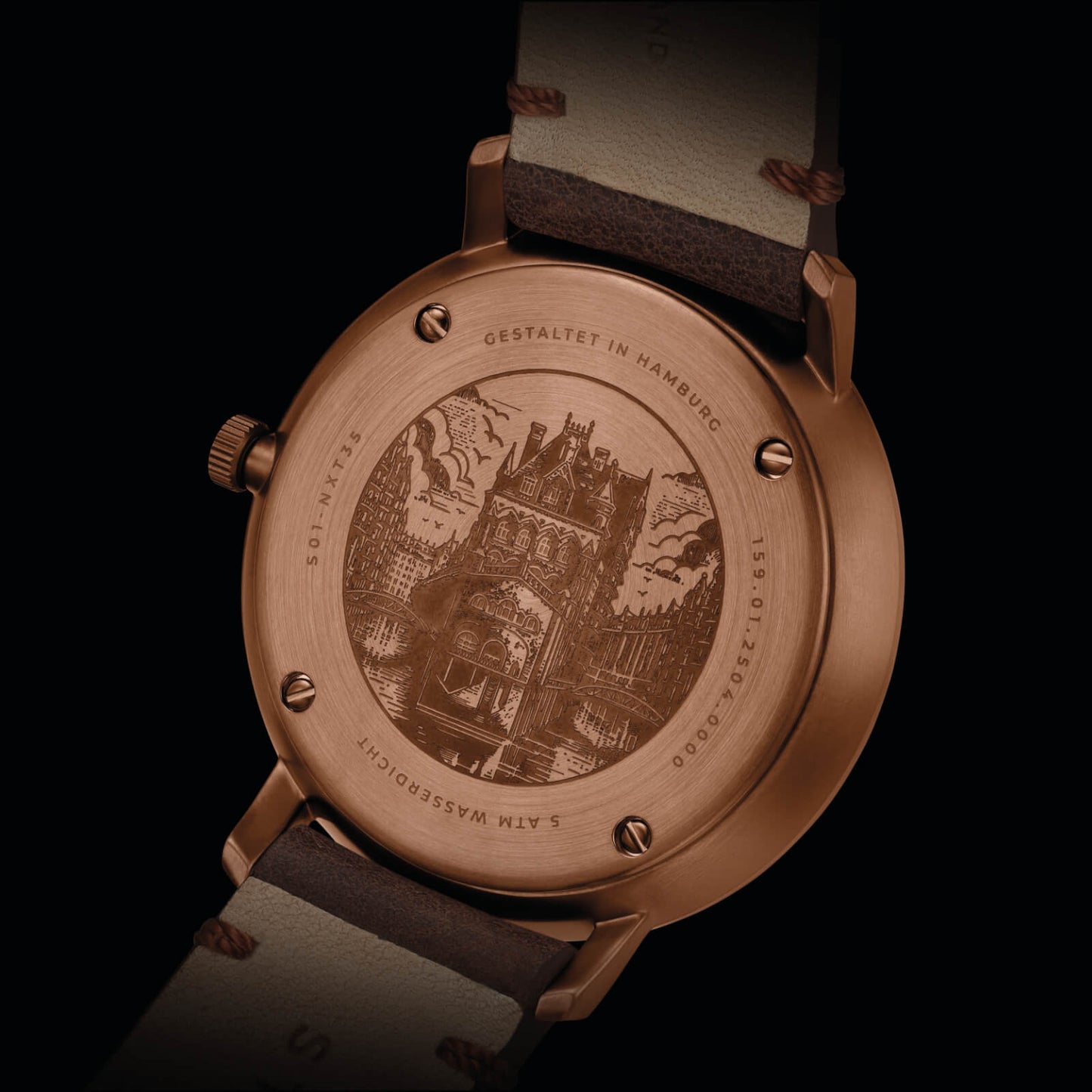 Sternglas Naos XL Edition 1905 42mm Miyota GR12 Quartz Men’s Watch