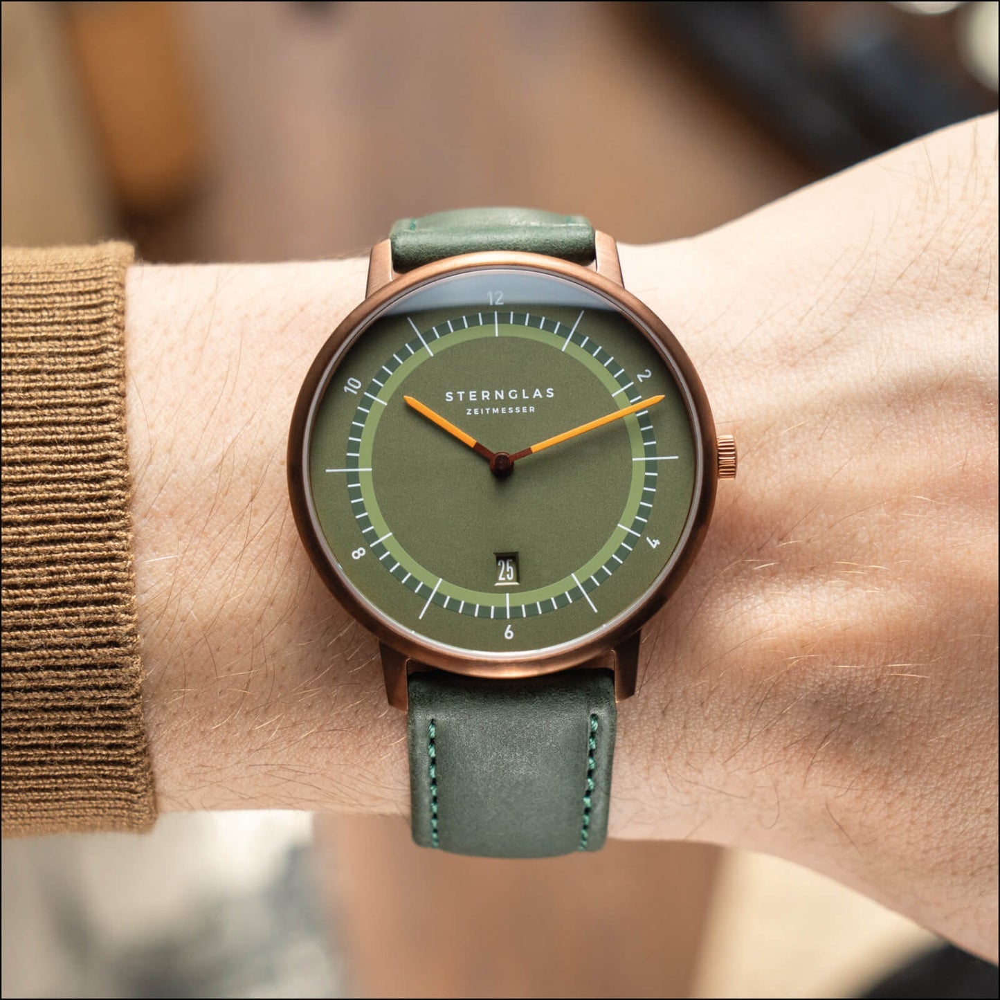 Sternglas Naos XL Edition 1905 42mm Miyota GR12 Quartz Men’s Watch