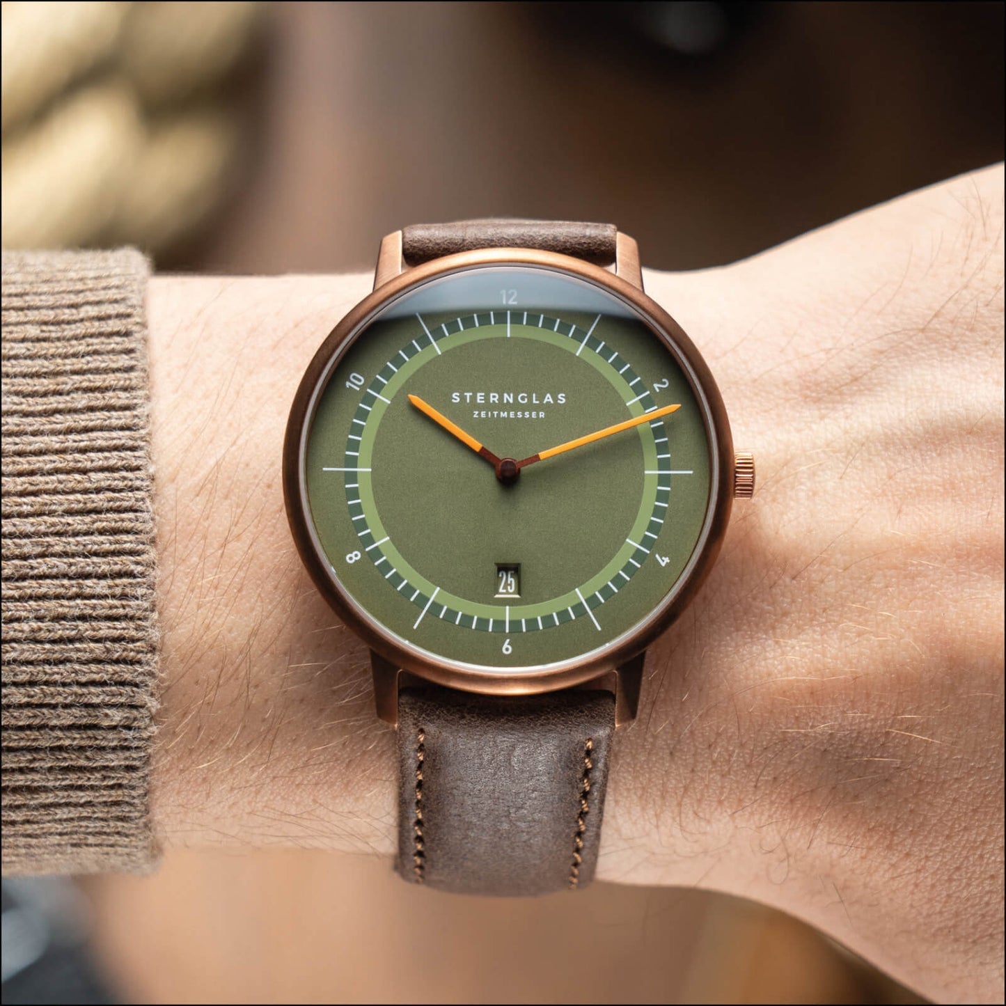 Sternglas Naos XL Edition 1905 42mm Miyota GR12 Quartz Men’s Watch