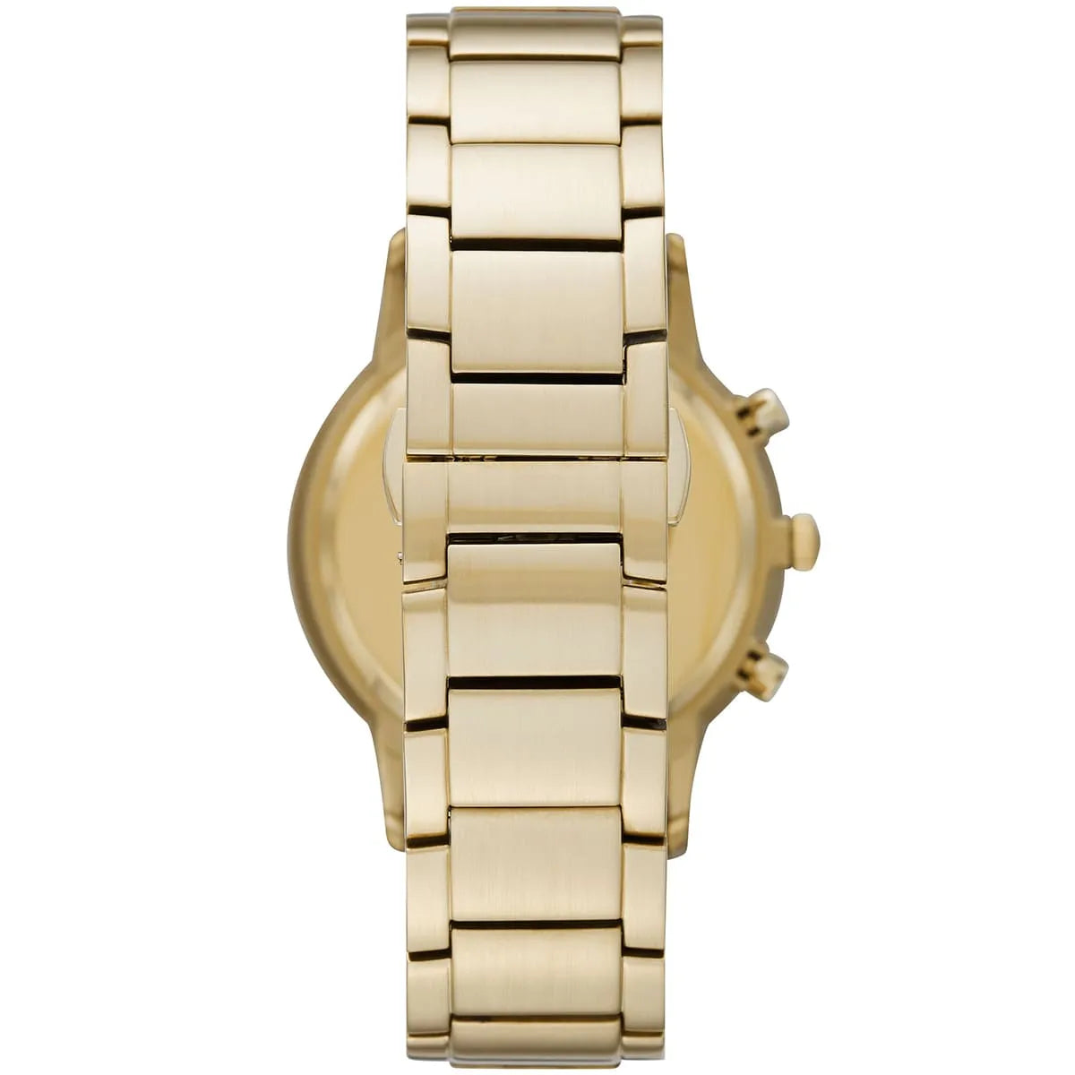 Emporio Armani AR11332 Renato Off White Dial Gold 43mm Mens Watch