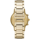 Emporio Armani AR11332 Renato Off White Dial Gold 43mm Mens Watch