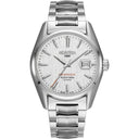 Roamer Searock II 42mm Men's Automatic Watch – Swiss Made, Stainless Steel, 100m Water Resistance, White Pattern Dial