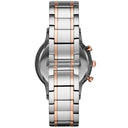 Emporio Armani AR11077 Renato Grey Dial Two Tone Steel 43 mm Mens Watch
