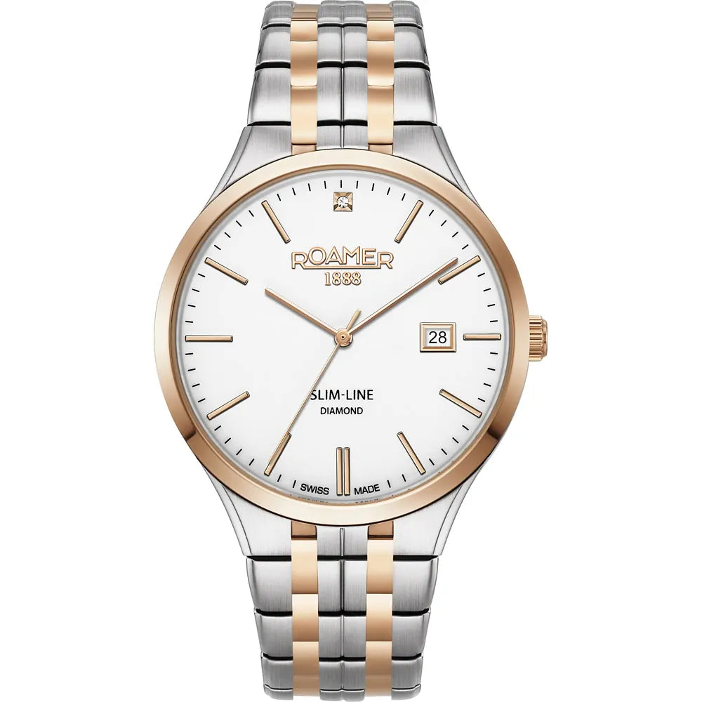 Roamer Slim-Line Men's 40 mm Quartz Watch