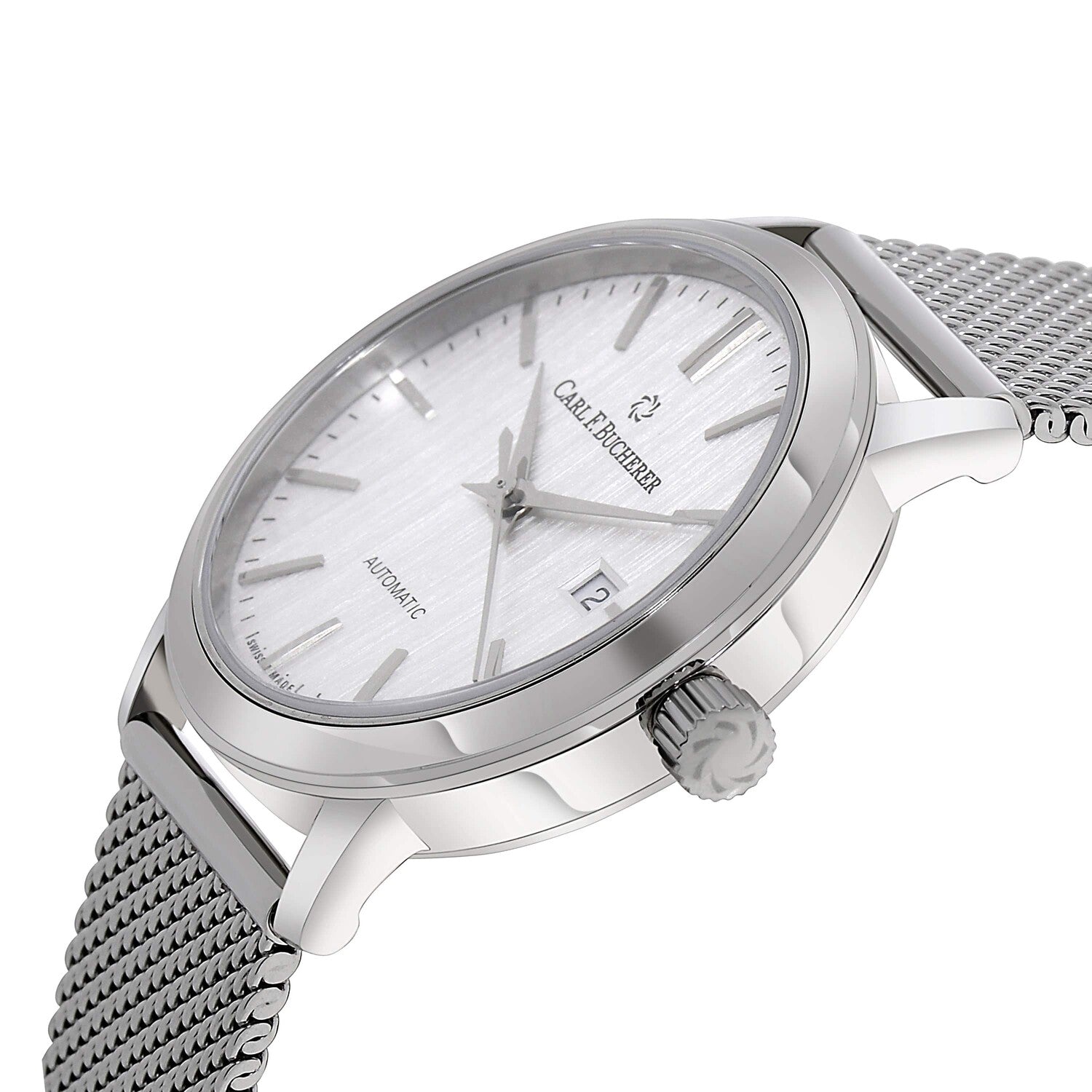 Carl F. Bucherer Adamavi Women's 31mm Automatic Watch 00.10320.08.13.22 – Swiss Made, Date Feature, 30m Water Resistance