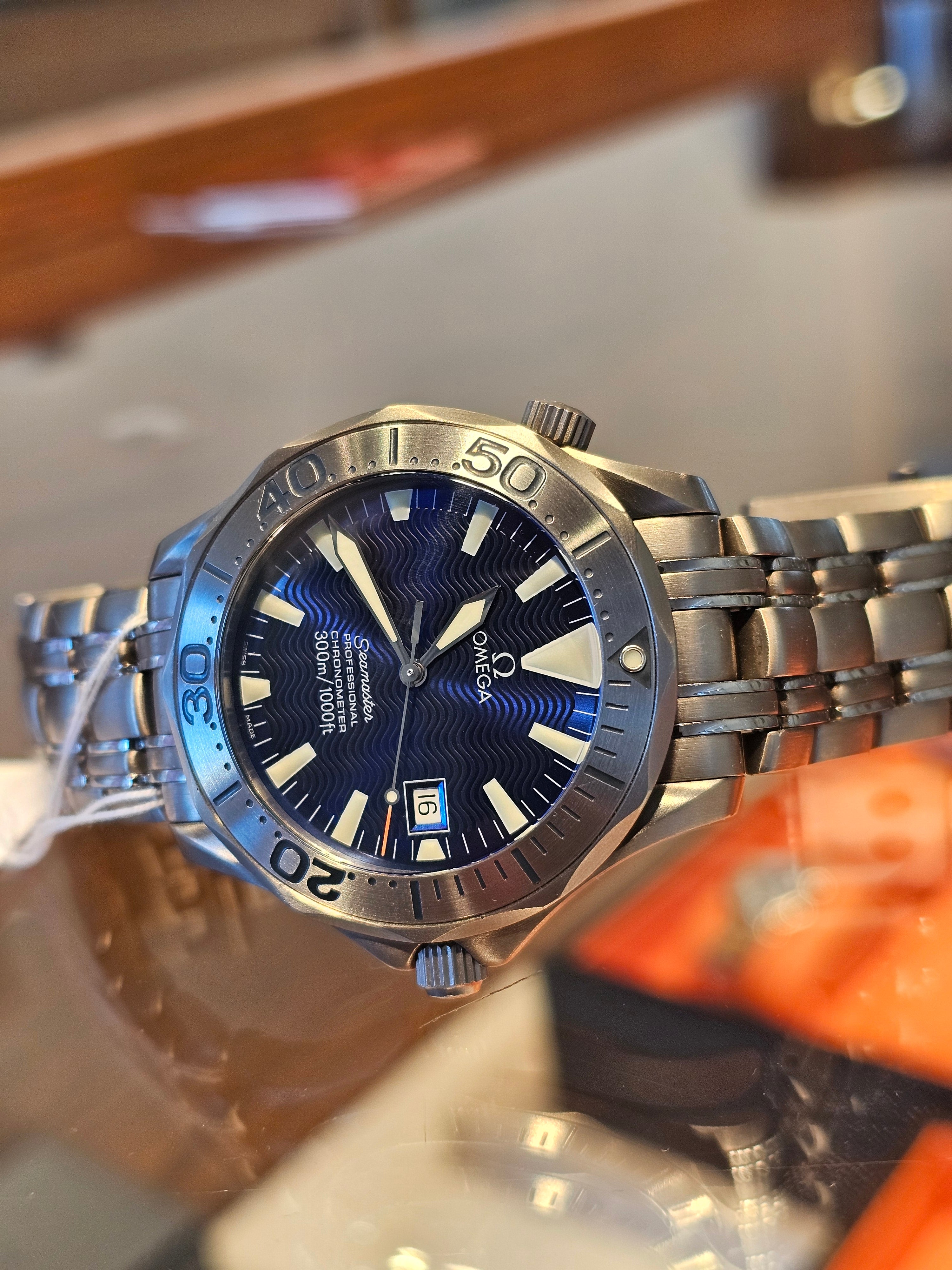 Omega Seamaster Blue Dial 2231.8 Automatic  Professional Pre-Owned