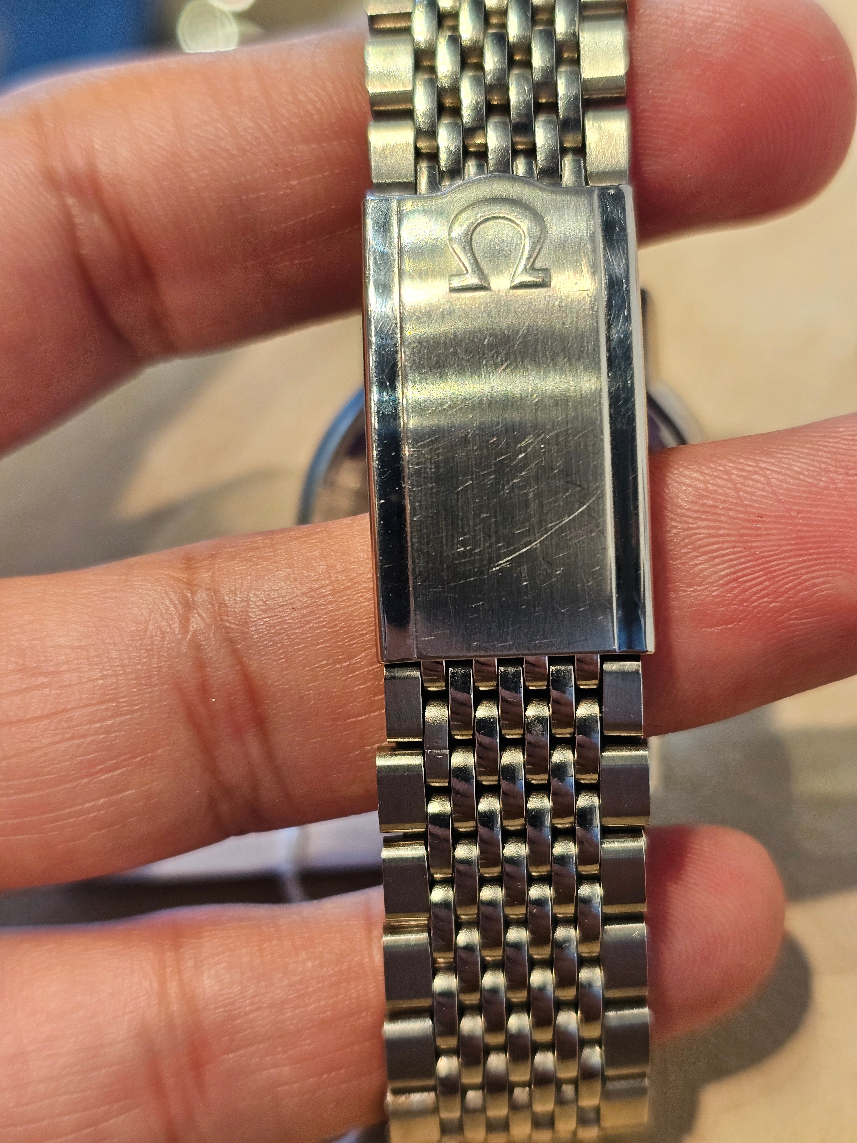 Omega Vintage De Ville 1973 Silver Dial 166.0181 Pre-Owned