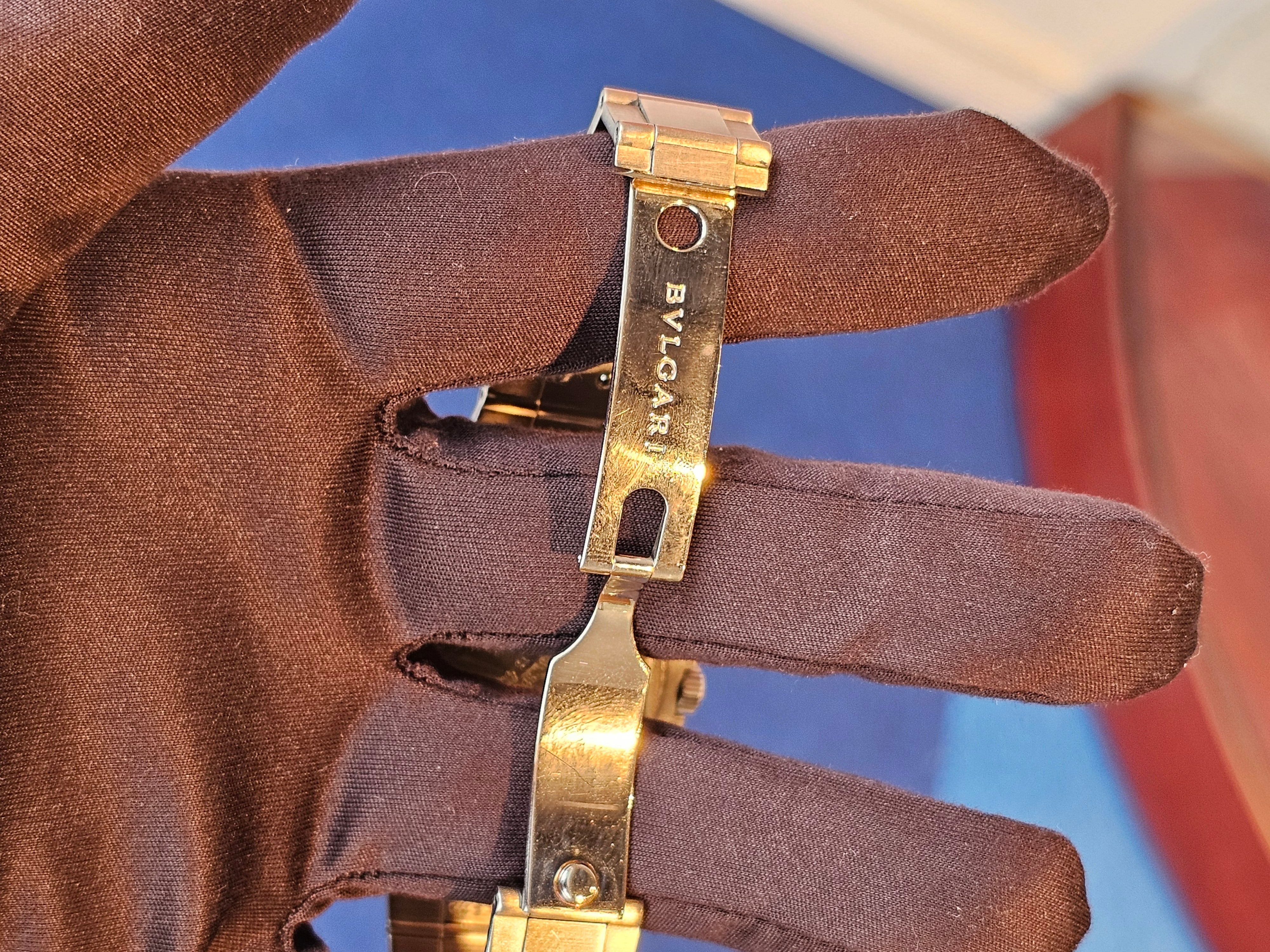 Bvlgari Diagono SD38SGMT Men's Automatic Watch – 38mm Steel – Black Dial – 2005 (No Box)