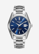 Roamer Searock Men's Automatic Blue Dial Watch – Swiss Made STP1-11, 42mm Stainless Steel Case, 100m Water Resistance, Sapphire Crystal