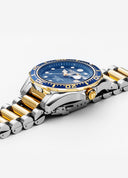 Roamer Rockshell Mark III Scuba Men's Blue Dial Watch – Swiss Made Ronda 515 Quartz, 44mm Stainless Steel Case, Sapphire Crystal, 200m Water Resistance
