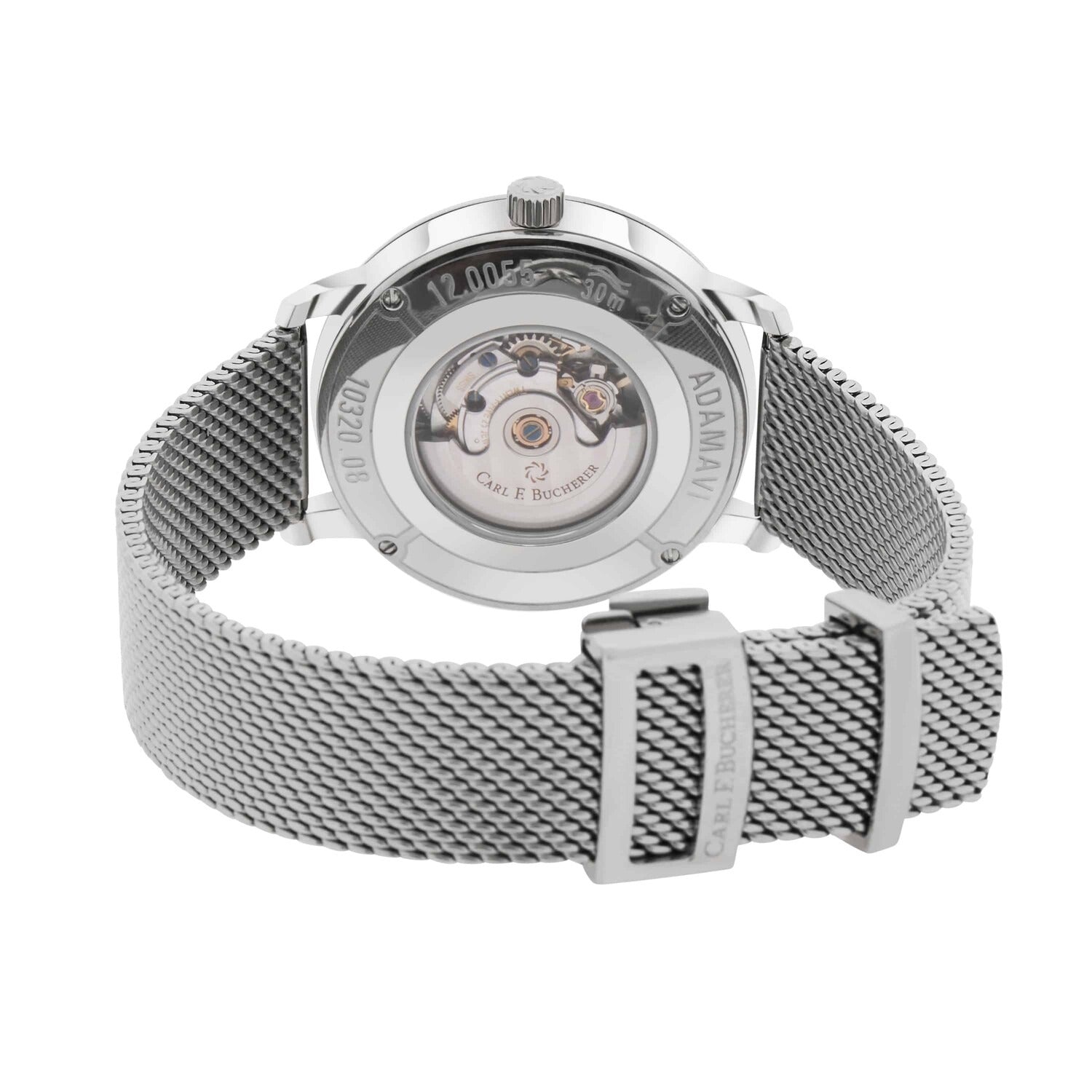 Carl F. Bucherer Adamavi Women's 31mm Automatic Watch 00.10320.08.13.22 – Swiss Made, Date Feature, 30m Water Resistance