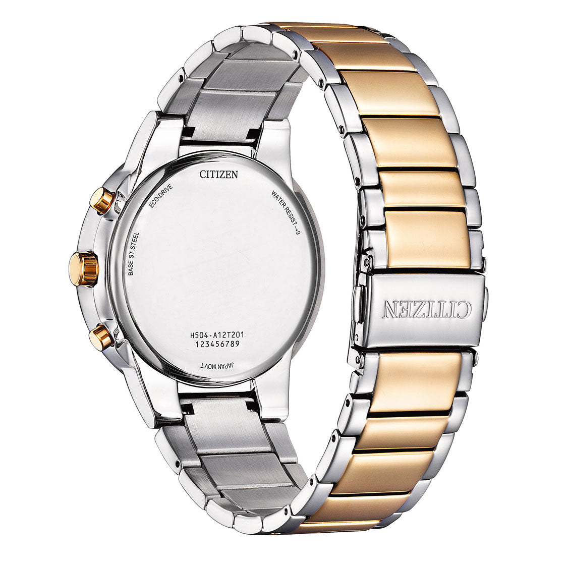 Citizen Eco-Drive Chronograph GMT 43 mm Men's Solar Watch AT2244-84L