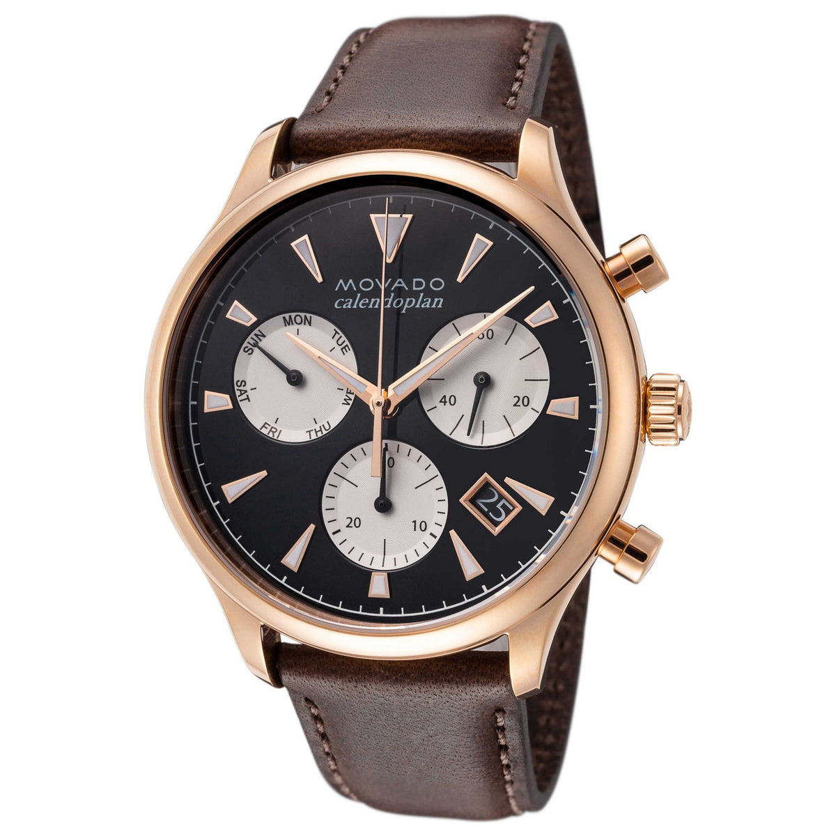 Movado Heritage 43mm Quartz Men's Watch 3650021