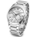 Emporio Armani AR11081 Men’s Silver Stainless Steel Analog Watch