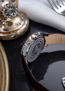 Roamer Superior Chronograph 44 mm Men's Watch – Blue Dial, Silver & Rosegold Case, Swiss Quartz Movement