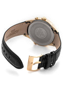 Roamer Superior Moonphase – 43mm Gold Watch, Black Dial