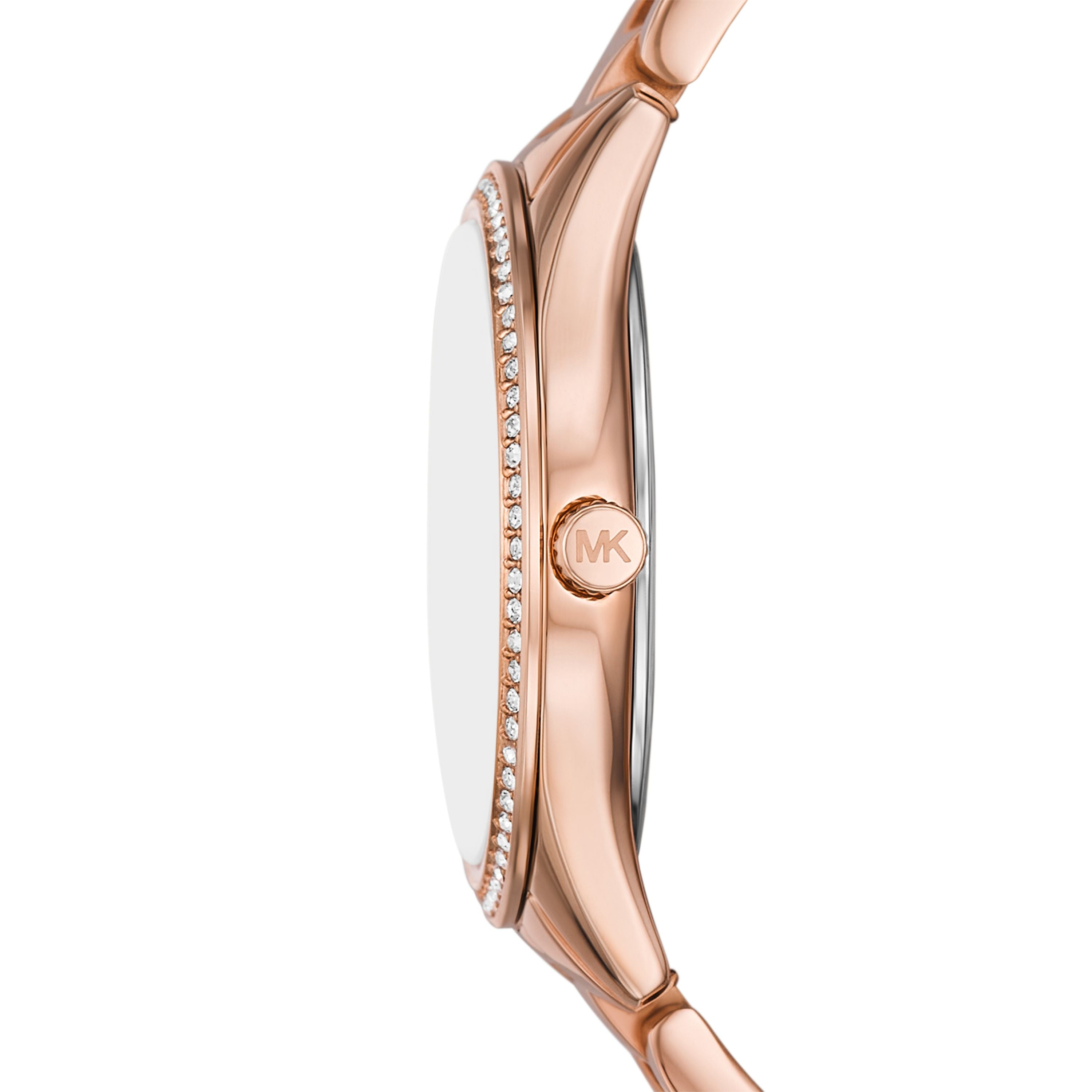 Michael Kors Lauryn MK4850SET 33mm Quartz Rose Gold Ladies Watch Gift Set