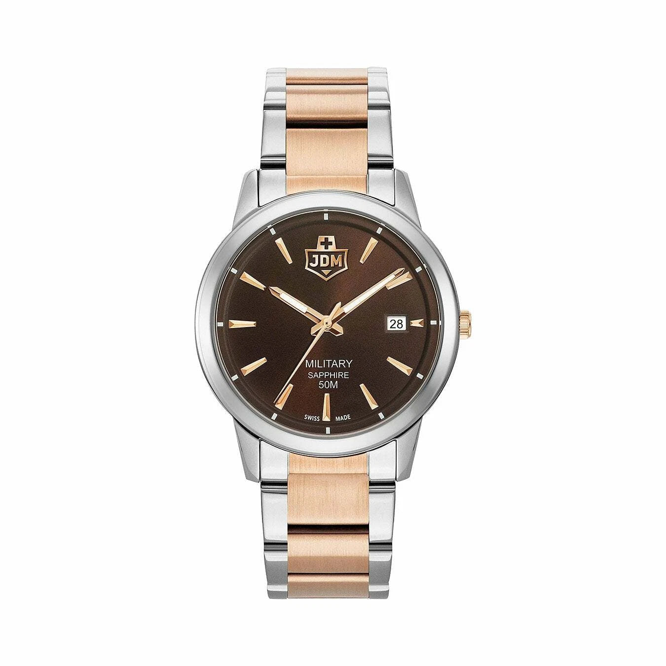 JDM Military Bravo II 39 mm Swiss Quartz Men's Watch