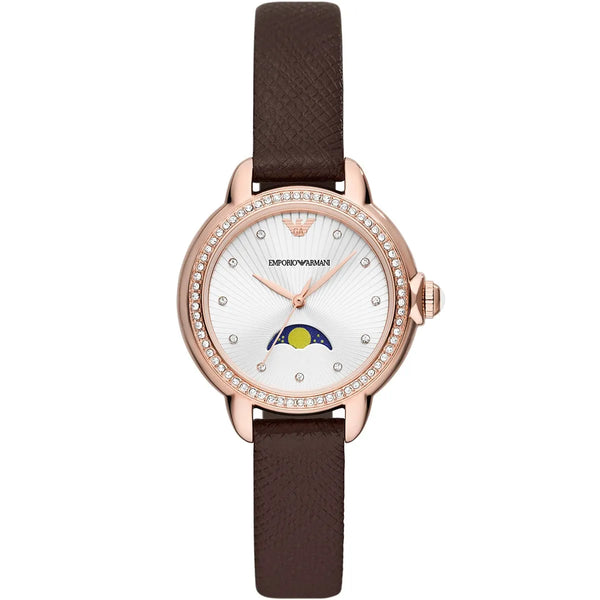 Emporio Armani AR11568 Mia Silver Dial 32 mm Ladies Watch