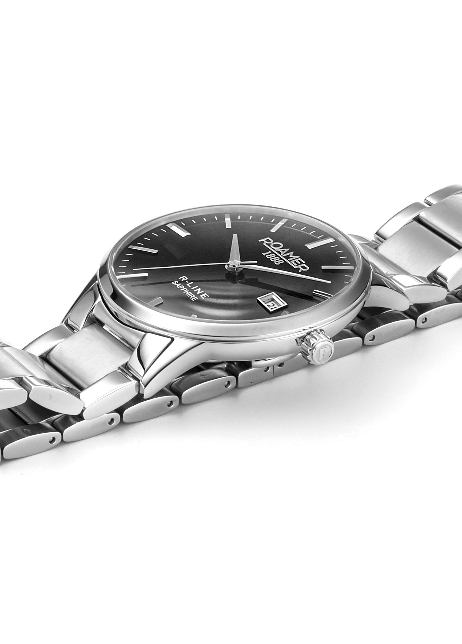 Roamer R-Line Classic – Stainless Steel, Black Dial